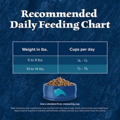 Image showing 9 th Blue Buffalo Wilderness Natural Adult Indoor High-Protein Grain-Free Salmon Recipe Dry Cat Food