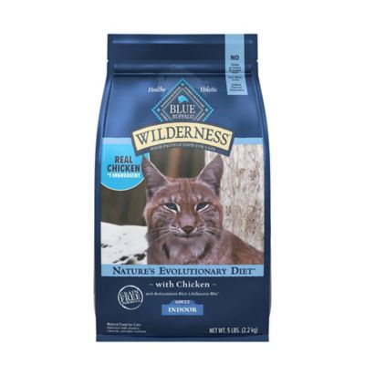 Blue Buffalo Wilderness Adult Indoor Grain-Free Chicken Recipe Dry Cat Food