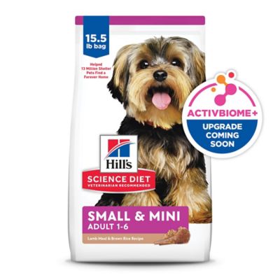 Image showing  Small and Mini Breed Adult Lamb Meal and Brown Rice Recipe Dry Dog Food