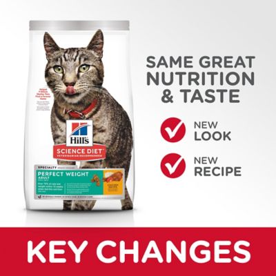 Image showing  Adult Perfect Weight Chicken Recipe Dry Cat Food