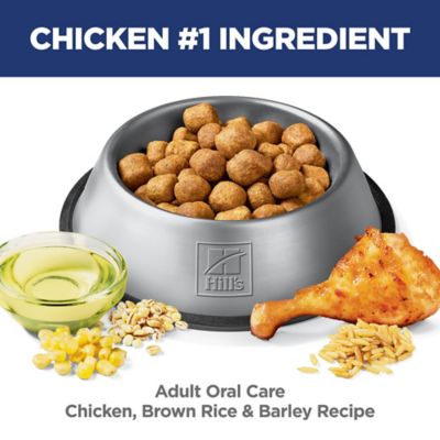 Image showing  Adult Oral Care Chicken, Rice and Barley Recipe Dry Dog Food