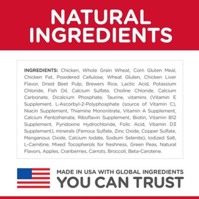 Image showing  Indoor Senior Adult 11+ Chicken Recipe Dry Cat Food