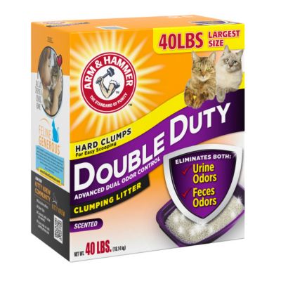 Image showing  Double Duty Scented Clumping Clay Cat Litter