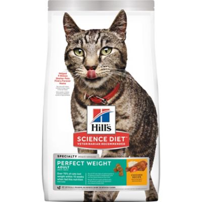 Hill's Science Diet Adult Perfect Weight Chicken Recipe Dry Cat Food Hill's Science Diet Perfect Weight Cat Food