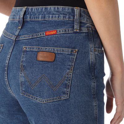 Image showing  Women's Slim Fit High-Rise Cowboy Cut Jeans, 18MWZSW