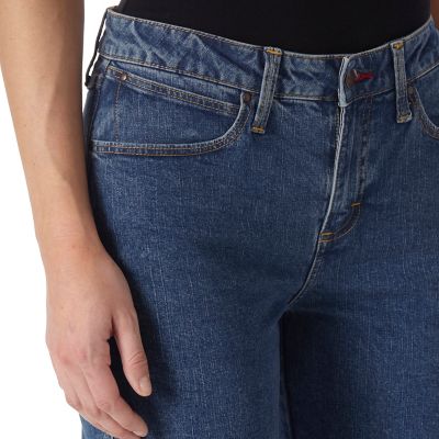 Image showing  Women's Slim Fit High-Rise Cowboy Cut Jeans, 18MWZSW