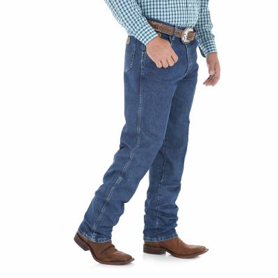 Image showing 2 th Wrangler Men's Relaxed Fit High-Rise George Strait Cowboy Cut Jeans