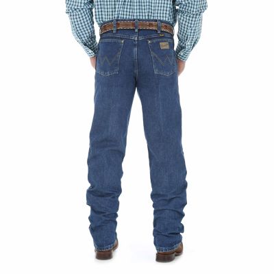 Wrangler Men's Relaxed Fit High-Rise George Strait Cowboy Cut Jeans