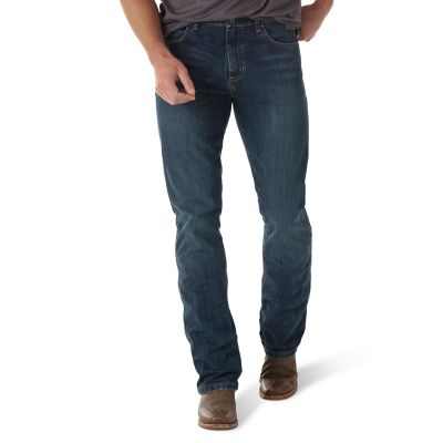 Wrangler Men's Slim Fit Low-Rise Retro Bootcut Jeans