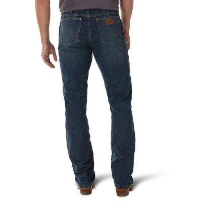 Image showing 1 th Wrangler Men's Slim Fit Low-Rise Retro Bootcut Jeans