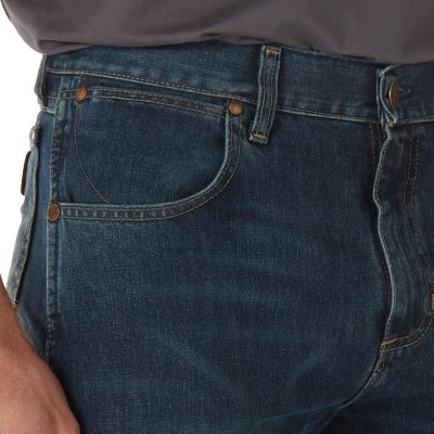 Image showing  Men's Slim Fit Low-Rise Retro Bootcut Jeans