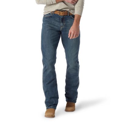 Wrangler Men's Relaxed Fit Mid-Rise Retro Bootcut Jeans