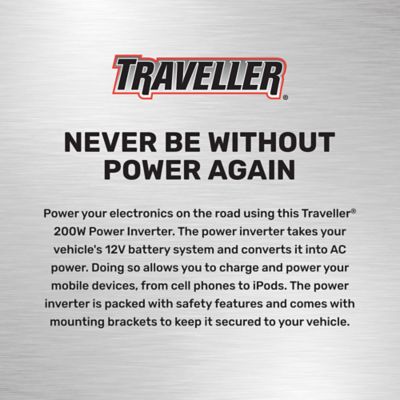 Image showing 5 th Traveller 200W Power Inverter