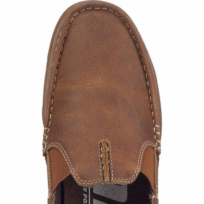 Image showing  Men's Cedar Falls Moc-Toe Slip-On Shoes