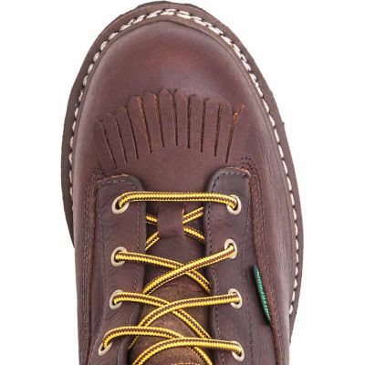 Image showing 2 th Georgia Boot Men's Steel Toe Waterproof Logger Boots, 8 in.