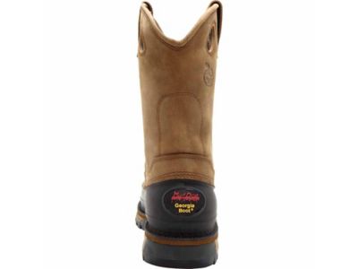 Image showing 1 th Georgia Boot Men's Steel Toe Muddog Waterproof Wellington Boots, 11 in.