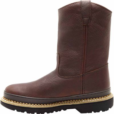 Image showing 4 th Georgia Boot Men's Steel Toe Giant Wellington Work Boots, 9 in.