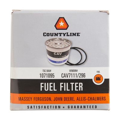 Image showing  3.4375 in. OD Original C.A.V Tractor Fuel Filter