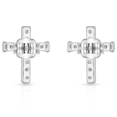 Image showing  Cross Post Earrings