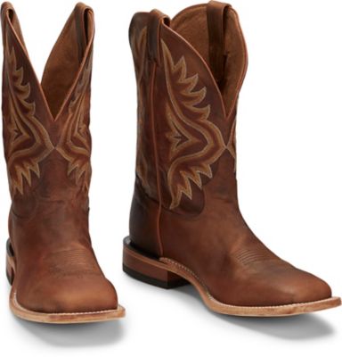 Image showing 4 th Tony Lama Men's Avett Americana Collection Boots, 11 in., Tan