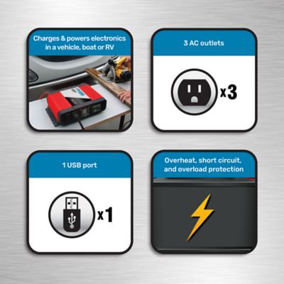 Image showing  3,000W Shared Outlet Power Inverter