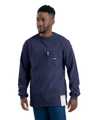 Image showing  Men's Flame Resistant Crew Neck Pocket T-Shirt