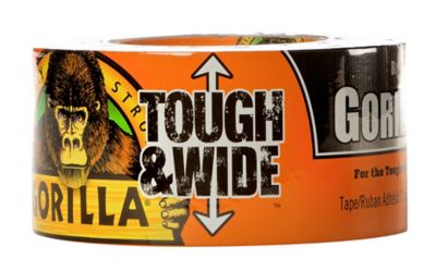 Gorilla Glue 2.88 in. x 25 yd. Tough & Wide Gorilla Tape, Black