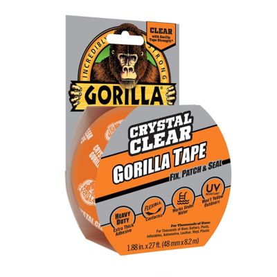 Gorilla Glue 1.9 in. x 9 yd. Crystal Clear Gorilla Tape