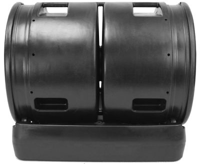 Image showing  50 gal. Junior Compost Wizard Dueling Tumbler, Black