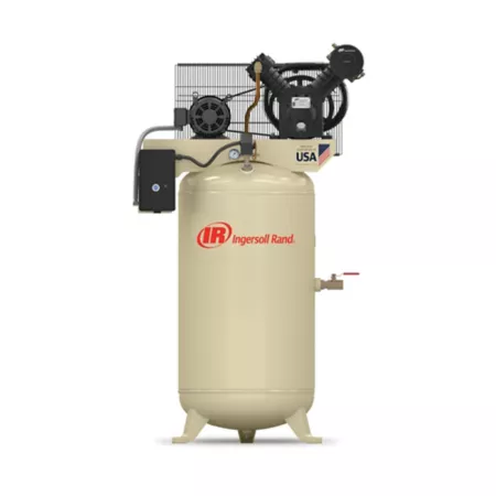 Ingersoll Rand 80 gal 2475N5-V 230V 2 Stage Single Phase Air Compressor Stationary Air Compressors