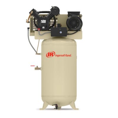 Ingersoll Rand 80 gal. 2-Stage 2475N7.5-P Premium Package 230V 1 Ph Air Compressor It's a very strong running machine and I more than capable to keep up with all my air supply needs