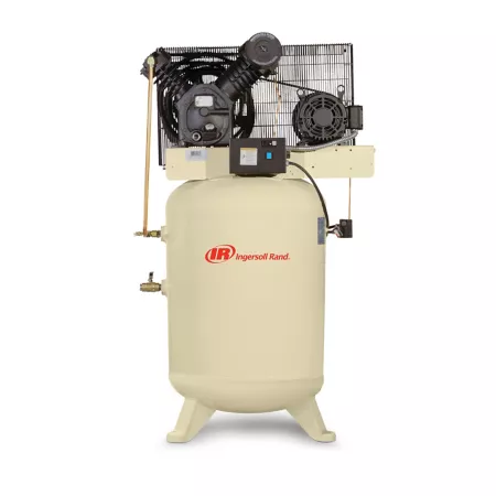 Ingersoll Rand 120 gal 2-stage air compressor 2545K10-V 200V-3Ph vertical Stationary Air Compressors