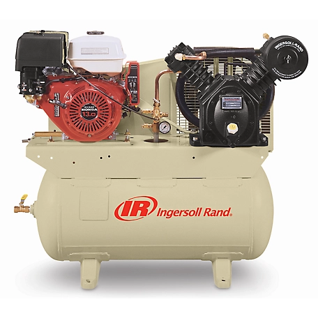 Ingersoll Rand 30 gal. 2-Stage 2475F13GH Honda Drive Truck-Mount Air Compressor