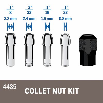Image showing  Collet Nut Quick-Change Kit, 5 pc.