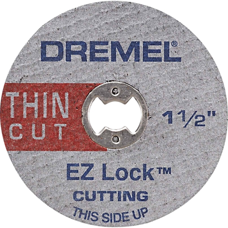 Dremel 1-1/2 in. EZ Lock Thin Cut Cut-Off Wheels, 5-Pack