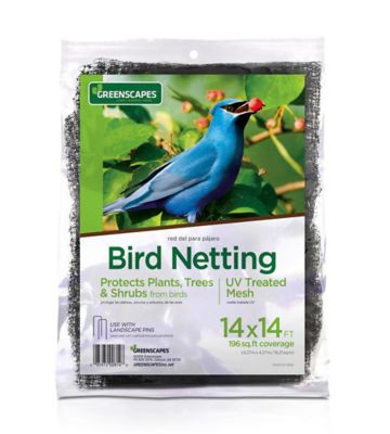 Greenscapes 14 x 14 ft. Protective Bird Netting