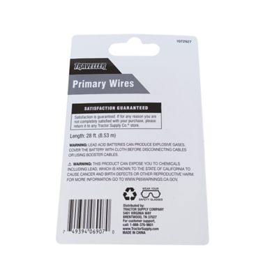 Image showing  28 ft. 16 Gauge Primary Wire, Red