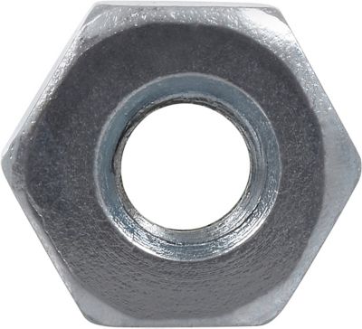 Image showing  #6-32 TPI Zinc-Plated Hex Machine Screw Nuts, Fas-Pak, 24-Pack