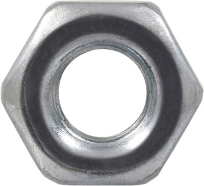 Image showing  1/4 in.-20 TPI Zinc Hex Nuts, 120-Pack