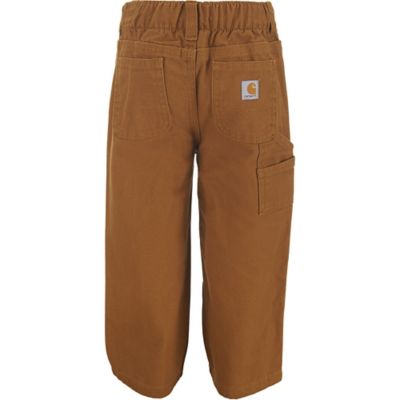 Image showing 1 th Carhartt Baby Boys' Canvas Dungaree Pants