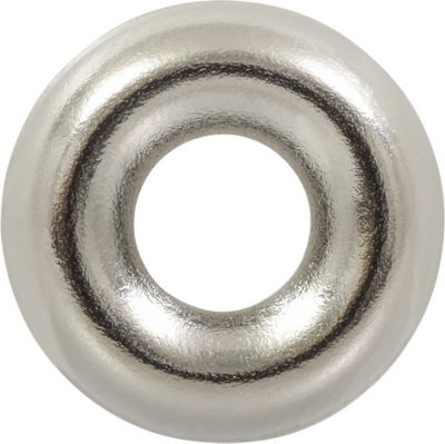 Image showing  #8 Nickel-Plated Countersunk Finish Washers, 10-Pack