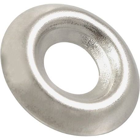 Hillman Nickel-Plated Countersunk Finish Washers #12 (6 Pack)