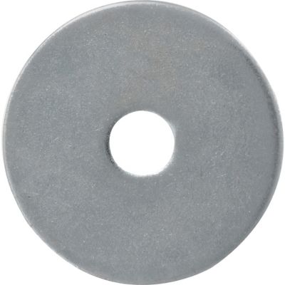 Image showing  3/16 in. x 1 in. Zinc-Plated Fender Washers, 4-Pack