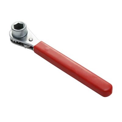 Image showing  5/16 in. and 10mm Adjustable Combo Wrench