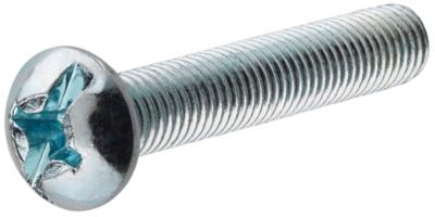 Hillman #8-32 x 1/2 in. Zinc Round Combination Head Machine Screws, 10-Pack