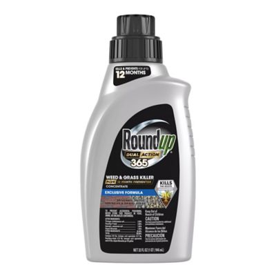 Roundup Dual Action 365 Weed & Grass Killer Plus 12 Month Preventer Concentrate, 32 fl. oz.