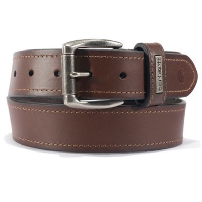Carhartt Men's Leather Roller Belt Nice belt, genuine leather and made in the USA