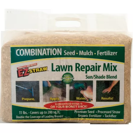 EZ-Straw Lawn Repair Tall Fescue Grass Seed Mix 11 lb 200 sq ft. Grass Seed