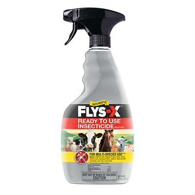 Absorbine Flys-X Ready-to-Use Insecticide for Livestock, 32 oz.