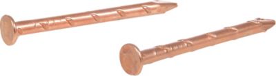 Hillman Weather Strip Nails - Copper Plated (3/4in. x 17GA) -1.5 oz.